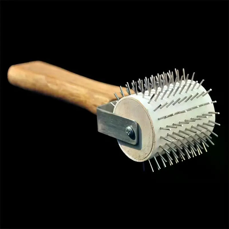 Wood Handle Honey Uncapping Roller – Beekeeping Needle Tool Beekeeping Uncapping Tool Richie's