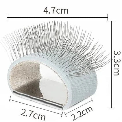 Pet Mini Finger Comb – Dog & Cat Hair Detangling Tool Pet Grooming Comb Richie's
