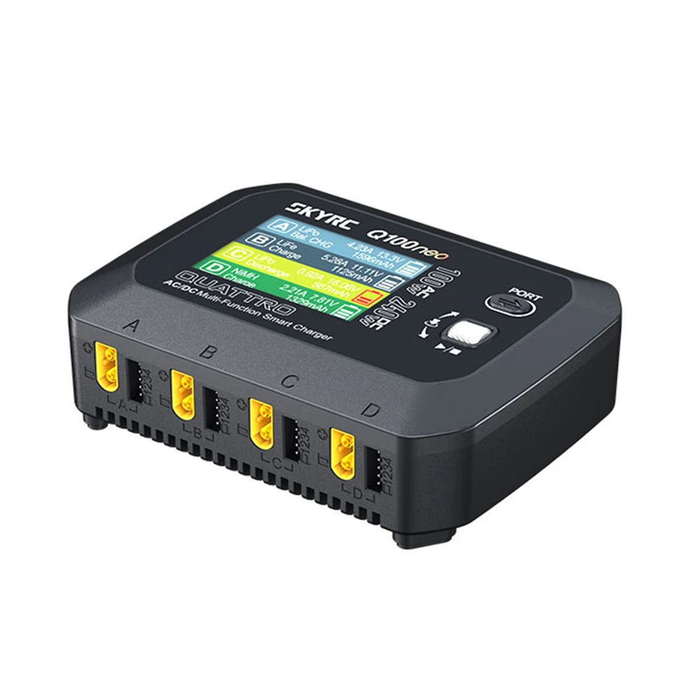 SKYRC Q100neo Smart Balance Charger 100W AC 240W DC 4-Port RC Battery Charger Richie's