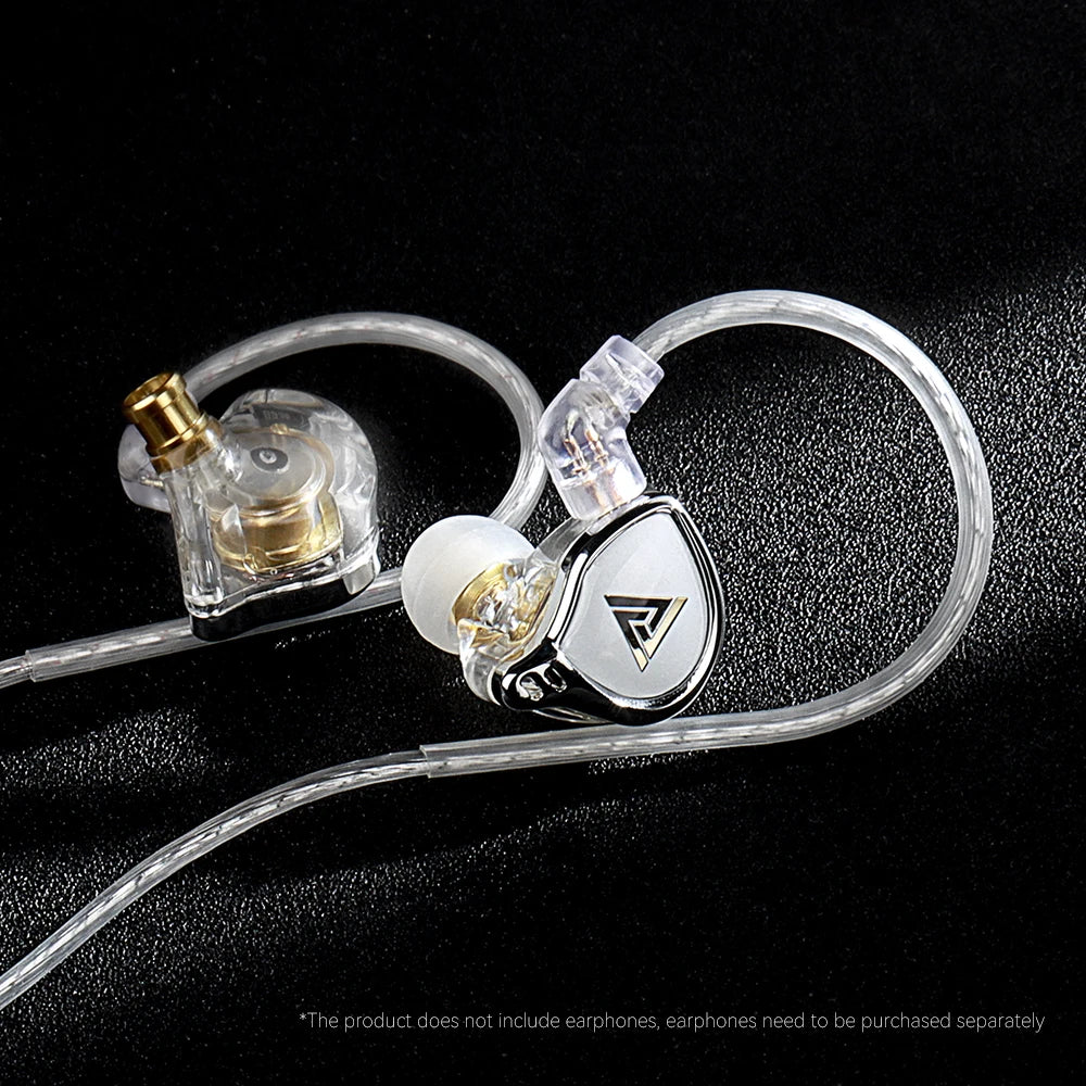 QKZ A2 HiFi Earphone Cable with Mic – 3.5mm Detachable 1.2M Earphone Cable Richie's