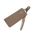PU Leather Glasses Storage Pouch – Compact Bag Attachment Eyewear Storage Pouch Richie's Mud Color 1 Pc