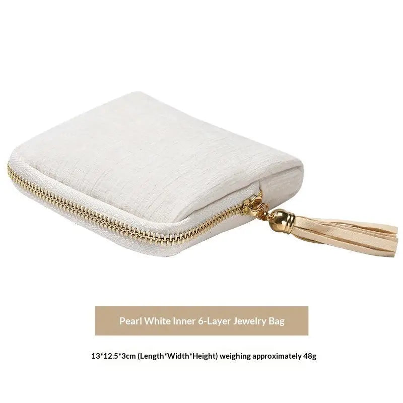 Velvet Jewelry Storage Bag – Multi-Slot Travel Organizer Pouch Jewelry Organizer Pouch Richie's A5