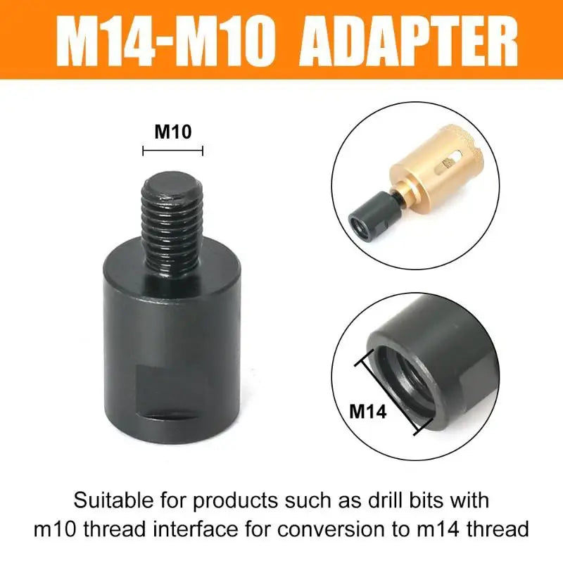 M10 to M14 Angle Grinder Thread Adapter – High Speed Steel Grinder Thread Adapter Richie's A3