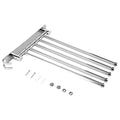 Stainless Steel Swivel Towel Rack – Wall Mounted Double Bar Swivel Towel Rack Richie's Five Rods