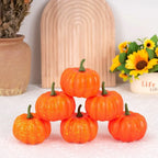 5-Pack Mini Foam Artificial Pumpkins – Halloween Fall Decor Halloween Decor Richie's