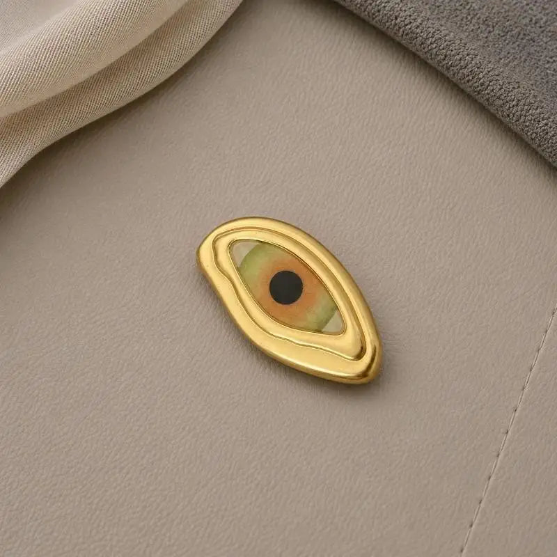 Eye-Shaped Shank Button – Creative Alloy Sweater Accessory Shank Button Richie's