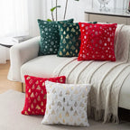 Christmas Throw Pillow Cover – Festive Plush Cushion Slipcover Throw Pillow Cover Richie's