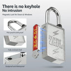 Keyless Magnetic Padlock – 304 Stainless Steel Anti-Theft Lock Magnetic Padlock Richie's