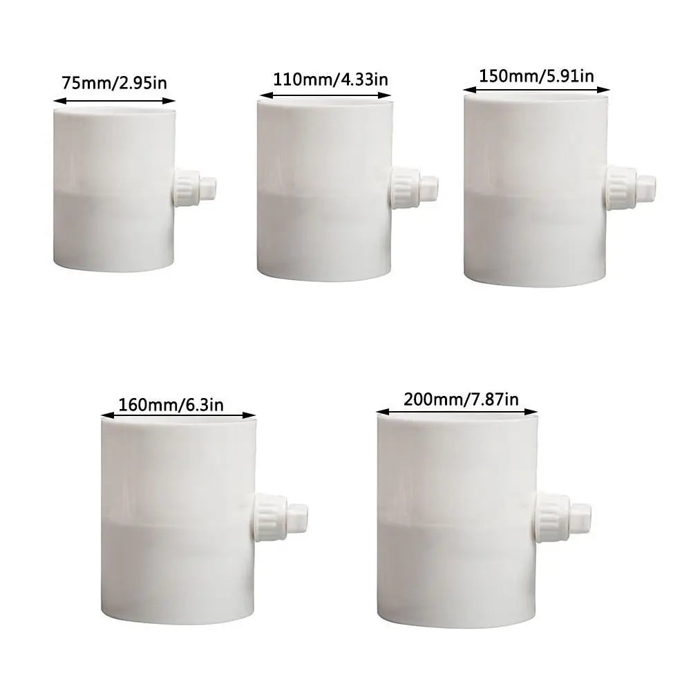 PVC Air Regulating Valve 75–200mm Manual Check Valve Duct Air Regulating Valve Richie's