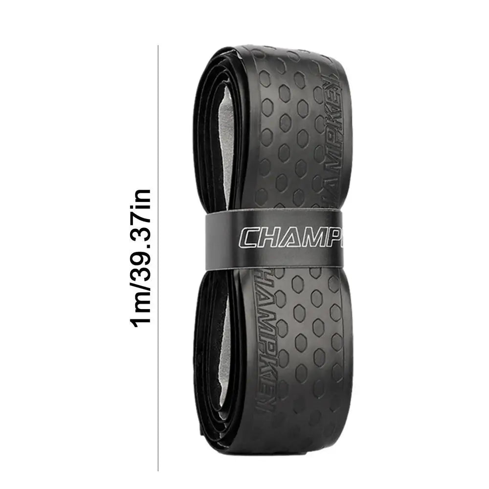 Tennis Overgrip Tape 1m PU – Squash Pickleball Racket Grip Racket Overgrip Tape Richie's Black