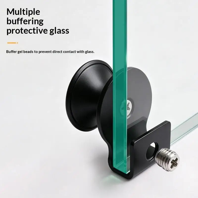 No-Drill Stainless Steel Glass Cabinet Door Pull Handle Cabinet Door Handle Richie's