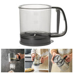 Handheld Flour Sifter Cup – Double Layer 40 Mesh Kitchen Sieve Flour Sifter Richie's