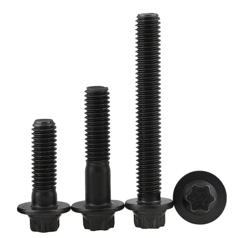 Grade 12.9 Carbon Steel Flange Torx Bolts M5 M6 Hex Screws Flange Torx Bolt Richie's