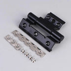 Aluminum Alloy Broken Bridge Window Hinge – Black & White Window Door Hinge Richie's Black