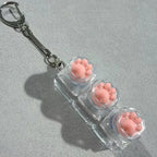 Kawaii Cat Claw Crystal Keycap Keyboard Fidget Toy Keychain Fidget Toy Keychain Richie's A3