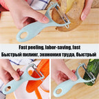 Stainless Steel Vegetable Peeler & Cucumber Slicer – Kitchen Tool Vegetable Peeler Richie's