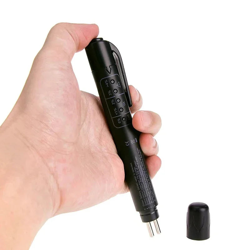Brake Fluid Tester Pen – 5 LED Oil Quality Indicator Brake Fluid Tester Richie's