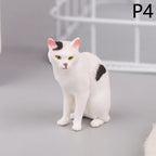 Kawaii Orange Cat Figurine Mini Desktop Decoration Ornament Cat Figurine Ornament Richie's 4