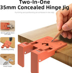 Cabinet Hinge Positioning Plate – Quick Install Seam Spacing Jig Cabinet Hinge Jig Richie's
