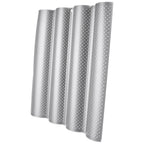 Stainless Steel Wave Baguette Baking Mold – French Bread Pan Bread Baking Pan Richie's