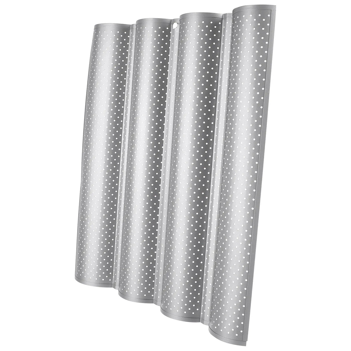Stainless Steel Wave Baguette Baking Mold – French Bread Pan Bread Baking Pan Richie's