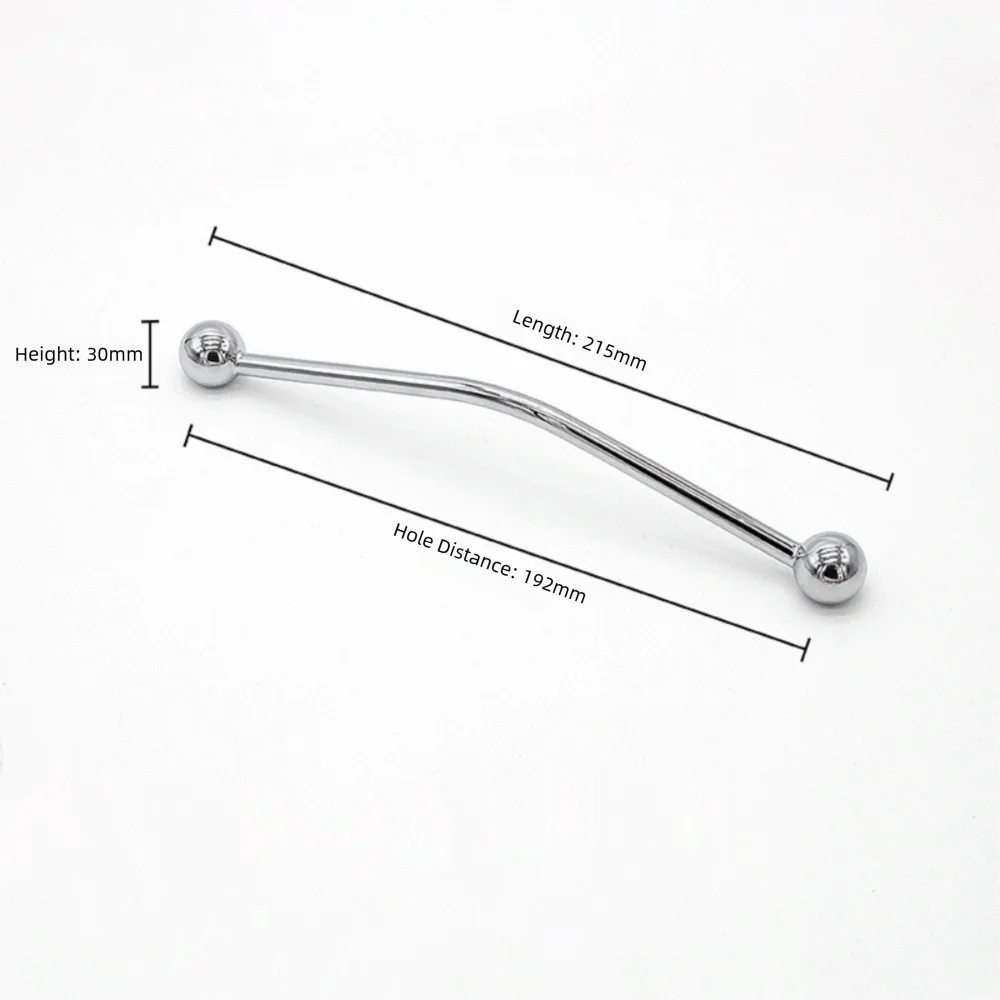 Zinc Alloy Cabinet Knob & Drawer Handle – Nordic Style Cabinet Drawer Handle Richie's Silver 192mm