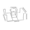 Stainless Steel Vertical Chicken Roaster Rack – BBQ & Oven Chicken Roaster Rack Richie's Square