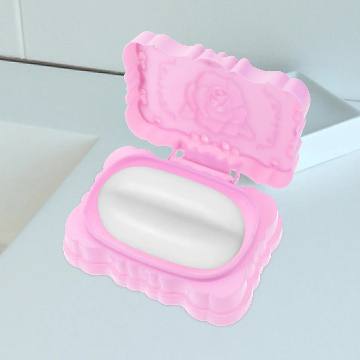 Double Layer Soap Box with Drainage & Waterproof Lid | Travel Soap Dish Holder Richie's