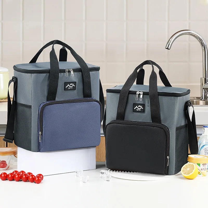 Portable Insulated Thermal Lunch Bag Waterproof Cooler Food Box Insulated Lunch Bag Richie's