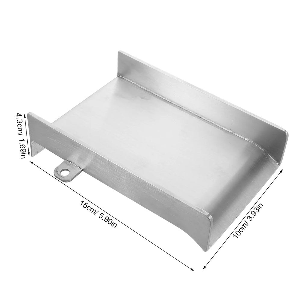Stainless Steel Waterfall Spillway Wall Mounted Fountain Nozzle Fountain Spillway Nozzle Richie's
