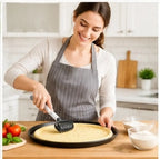 Pizza Dough Roller & Hole Puncher – Ergonomic Baking Tool Dough Roller Tool Richie's