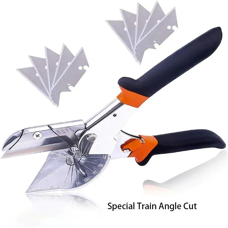 TOTNEND Miter Shear Cutter 45–135° Adjustable + Blades Miter Shear Cutter Richie's