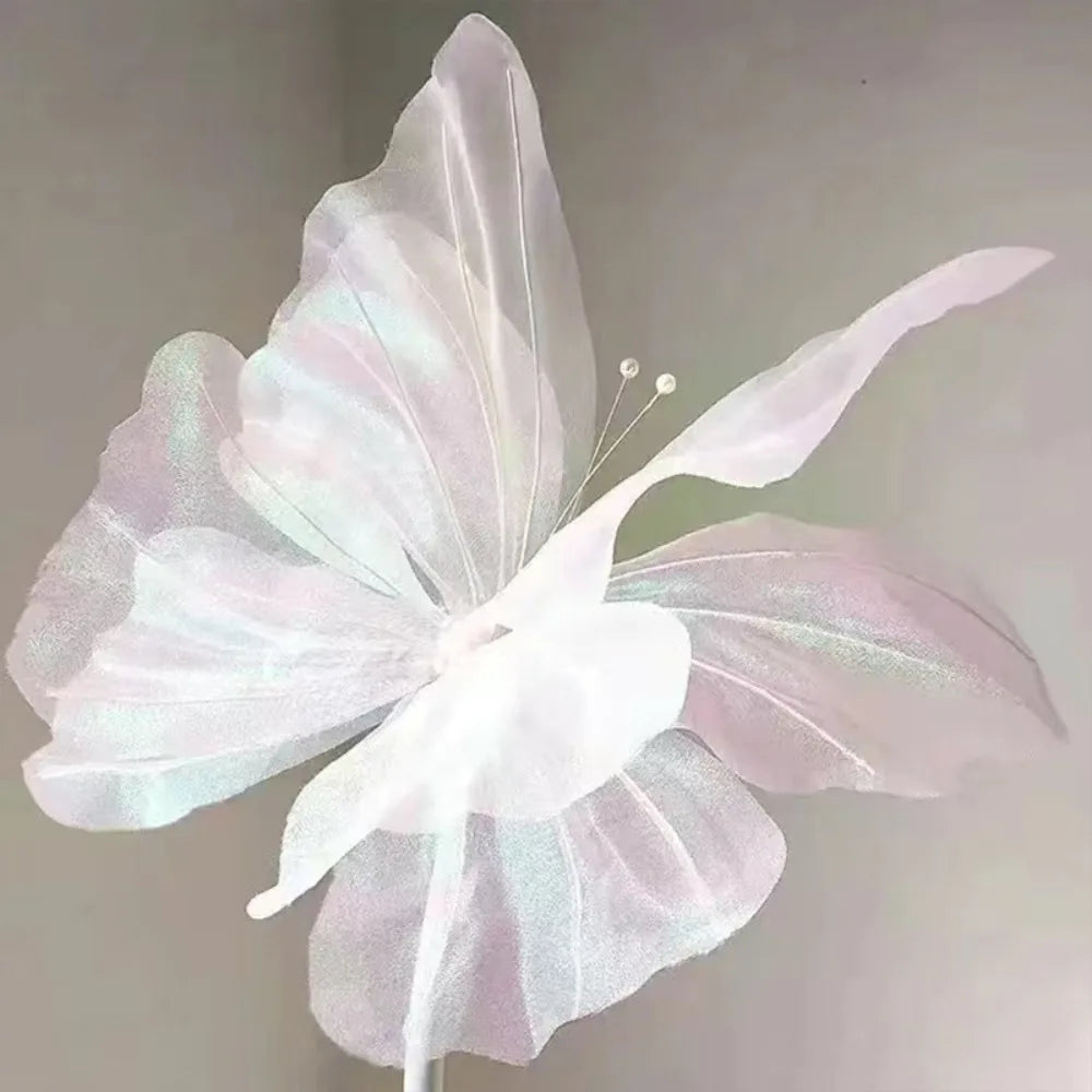 Giant Silk Artificial Butterfly Flower Branch 40–50cm Décor Artificial Flower Branch Richie's