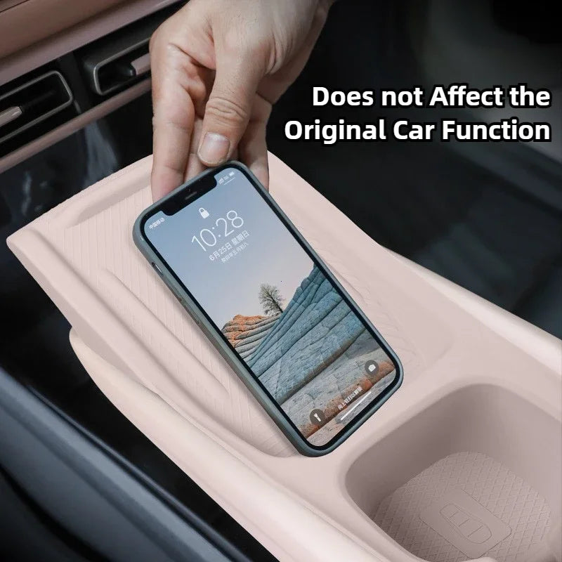 Silicone Wireless Charger Pad for BYD Seagull & Dolphin Mini Wireless Charger Pad Richie's