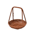 Plastic Rattan Handheld Serving Basket – Round & Rectangle Serving Basket Richie's Small Round