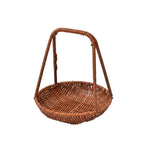 Plastic Rattan Handheld Serving Basket – Round & Rectangle Serving Basket Richie's Small Round
