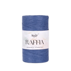 Multi-Colored Raffia Yarn 100g – Bamboo Fiber DIY Knitting Craft Knitting Yarn Richie's Dark Blue