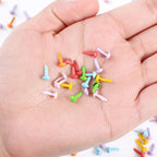 150Pcs Mini Round Brads Assorted Pastel Colors – Scrapbooking Craft Brad Fasteners Richie's