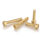 DIN912 Brass Hex Socket Cap Head Screws M2–M10 | 1–50pcs Machine Screws Richie's M2 50pcs 6mm