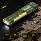 Mini Tactical EDC LED Flashlight – Rechargeable, Digital Display Tactical LED Flashlight Richie's