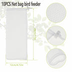 3-Pack Hanging Wild Bird Feeders – Transparent Seed Dispenser Wild Bird Feeder Richie's 10pcs