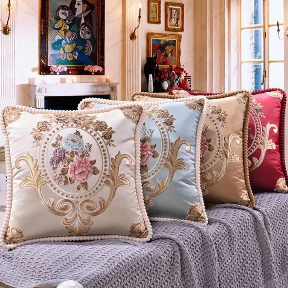 Retro European Jacquard Cushion Cover – Decorative Pillowcase Decorative Cushion Cover Richie's