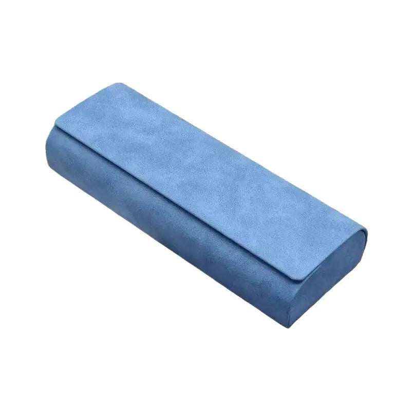 Hard-Shell PU Leather Sunglasses Case – Portable Eyewear Box Eyewear Storage Case Richie's Blue