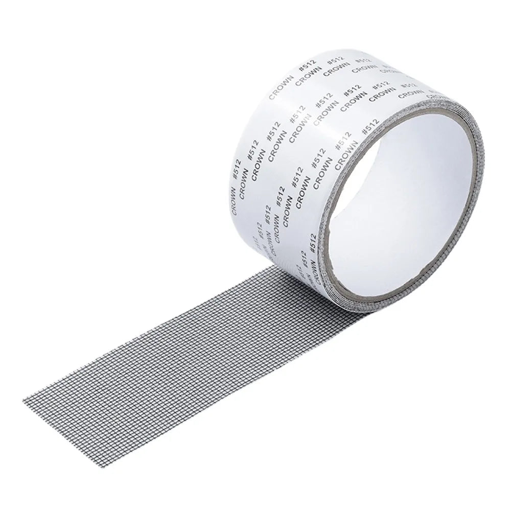 5cm Window Screen Repair Tape – Self-Adhesive Mesh Roll Screen Repair Tape Richie's Black