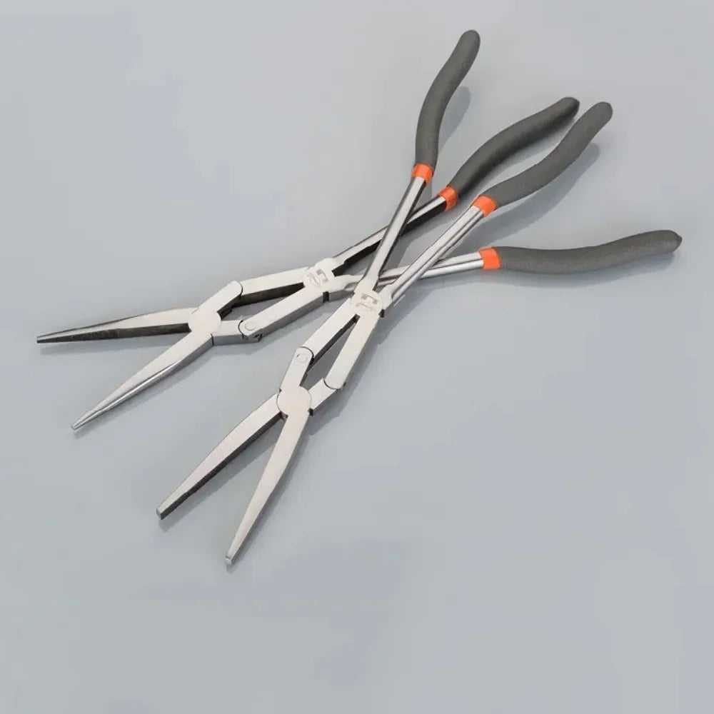 13" Long Nose Pliers 45° 90° Carbon Steel – TOTNEND Long Nose Pliers Richie's