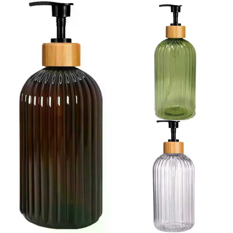 500ml Refillable Pump Soap Dispenser – Shampoo & Lotion Bottle Pump Soap Dispenser Richie's