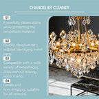 Chandelier Cleaner Spray – No-Rinse Crystal Lamp Solution Chandelier Cleaning Spray Richie's