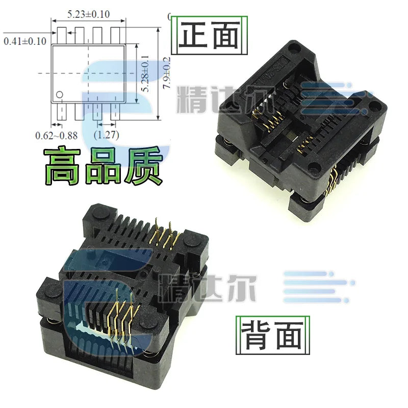 SOP TSSOP Programmer Adapter Socket 150–300MIL | Bare Socket