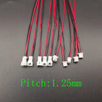JST 2-Pin Connector Male Female – 1.25mm, 2.0mm & 2.54mm Pitch Wire Plug Connector Richie's