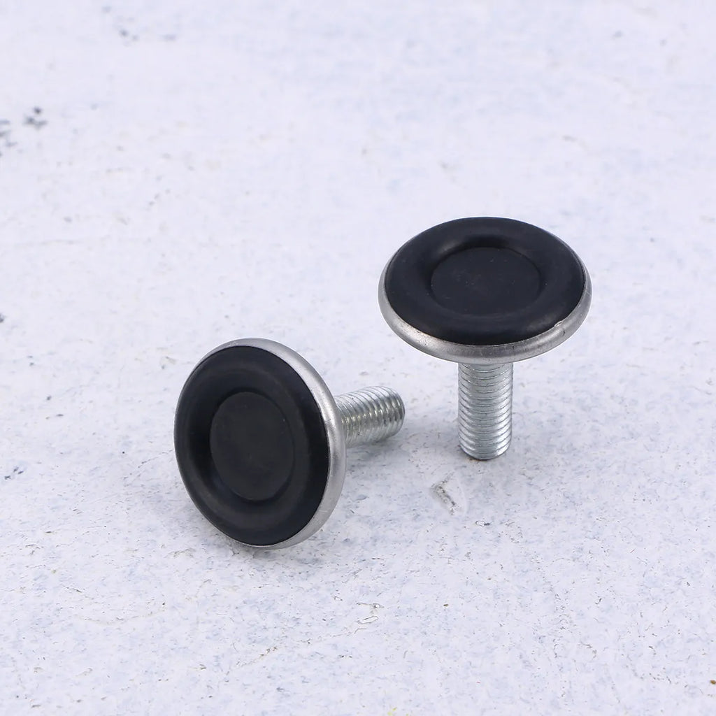 12Pcs Adjustable Furniture Leveler Feet M8x25mm – Black Furniture Leveling Feet Richie's